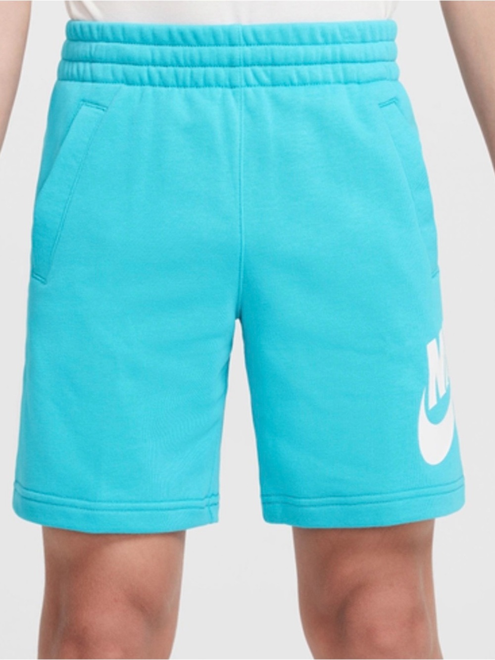 Nike Kids Aqua Turquoise Fleece Shorts